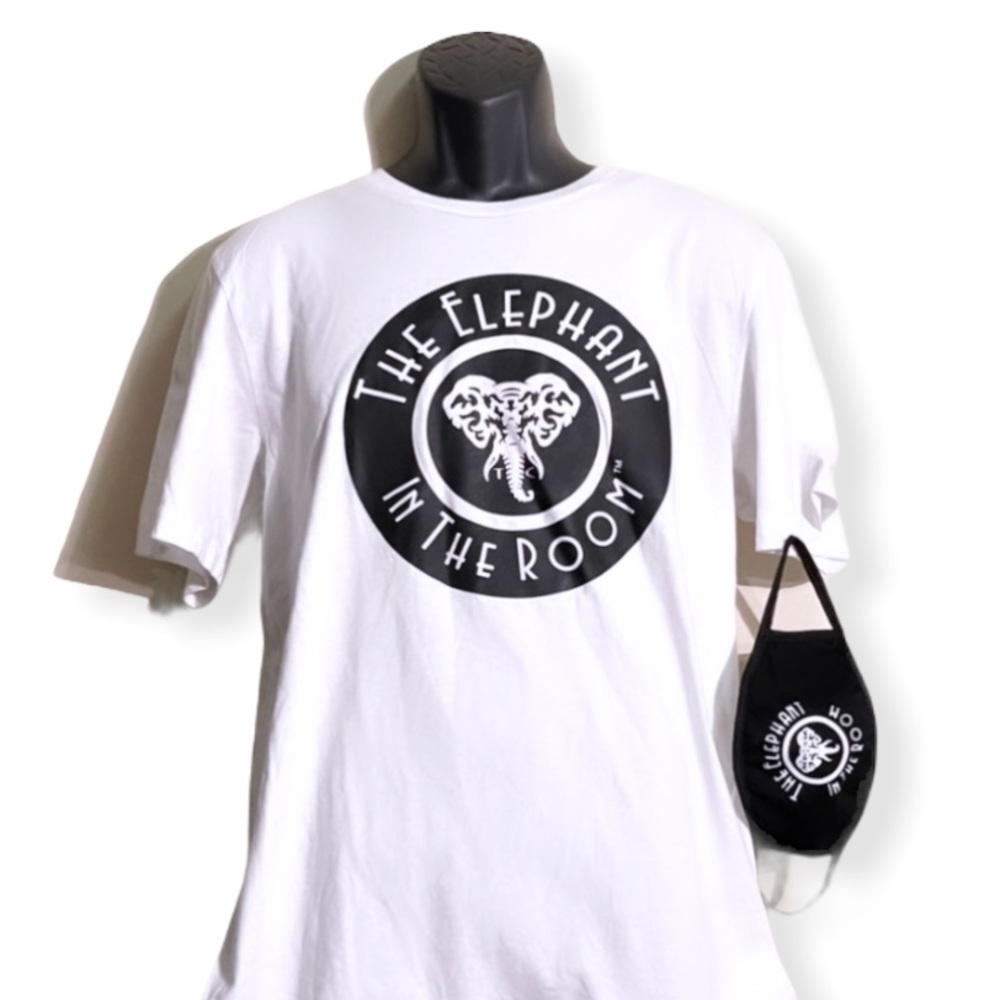 T-SHIRT/MASK BUNDLE THE ELEPHANT IN THE ROOM